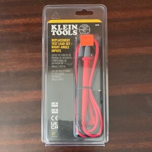 Klein Tools Replacement Test Lead Set right-angle - inputs